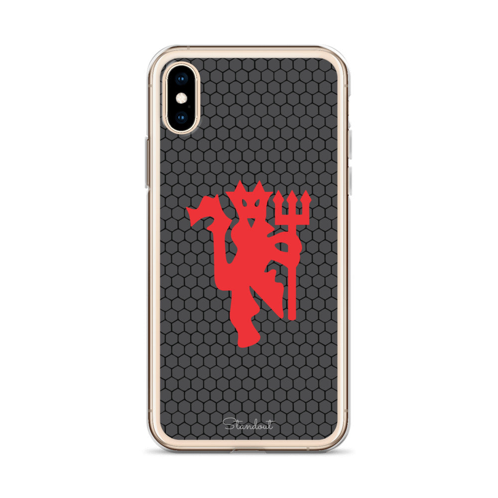 Red Devils Clear Case for iPhone®