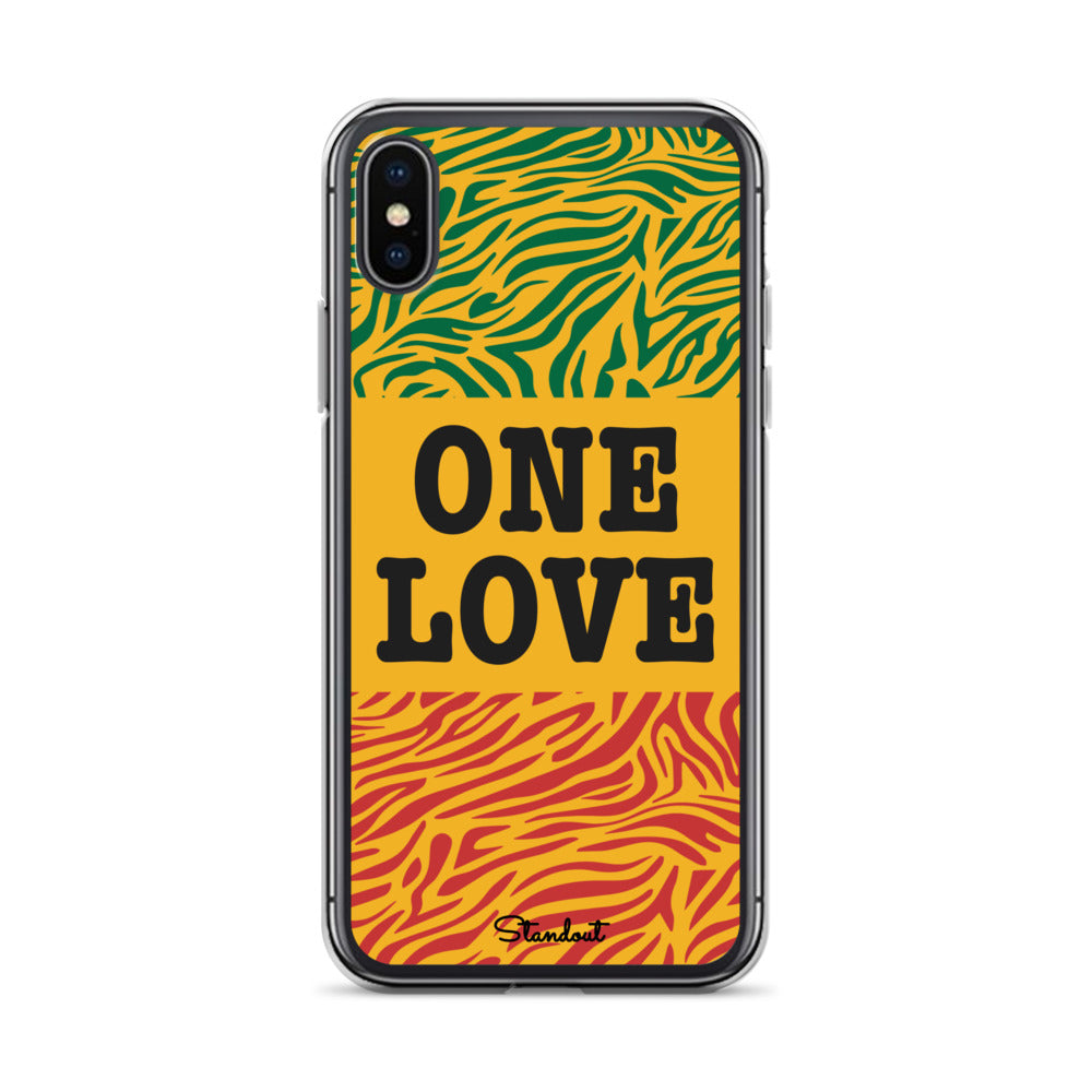 One Love Clear Case for iPhone®