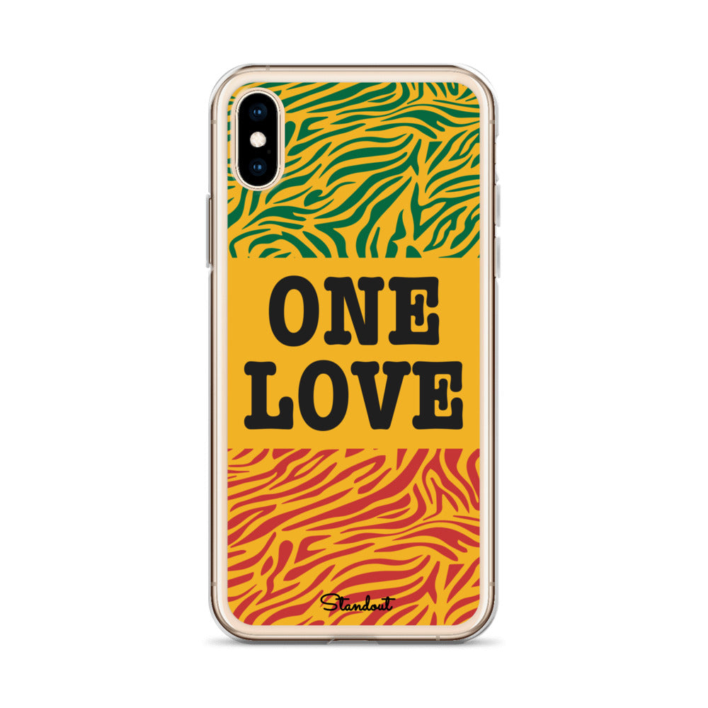 One Love Clear Case for iPhone®