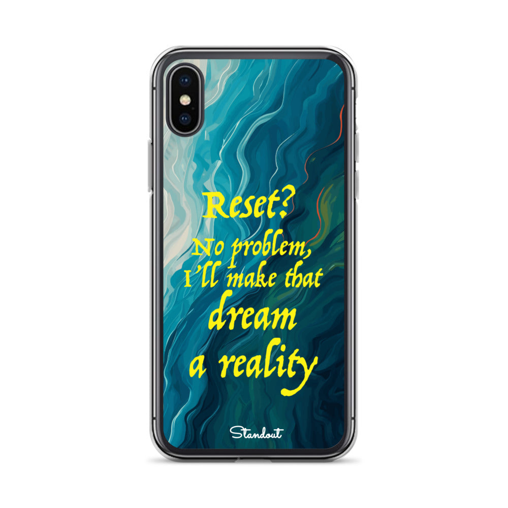 Reset in Life Clear Case for iPhone®