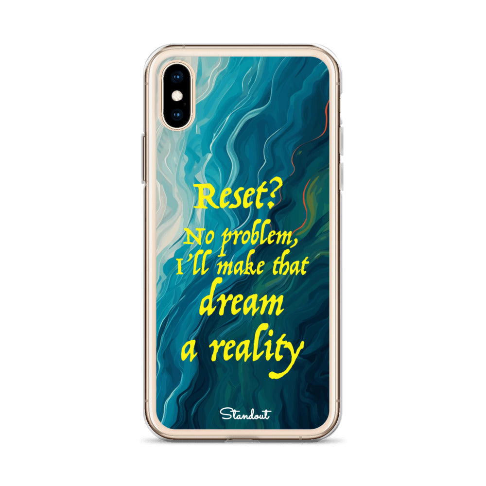 Reset in Life Clear Case for iPhone®