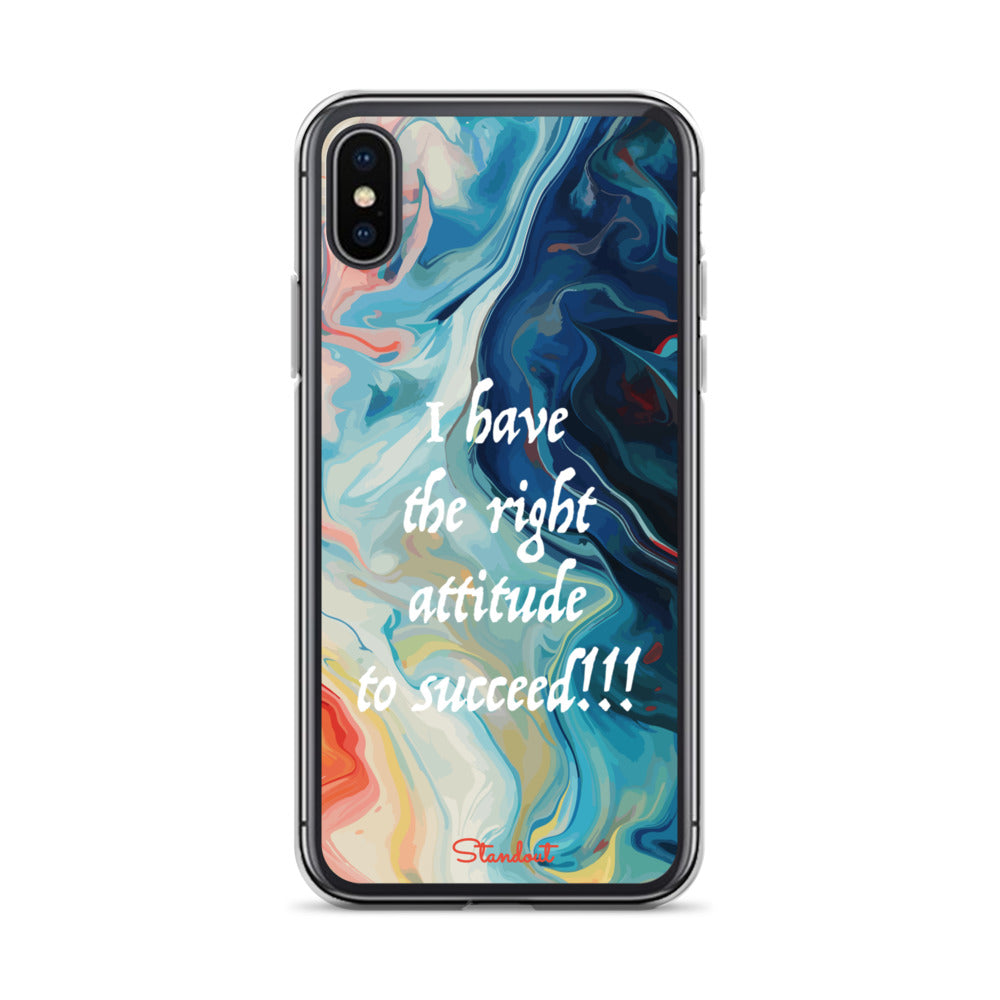 The right attitude Clear Case for iPhone®