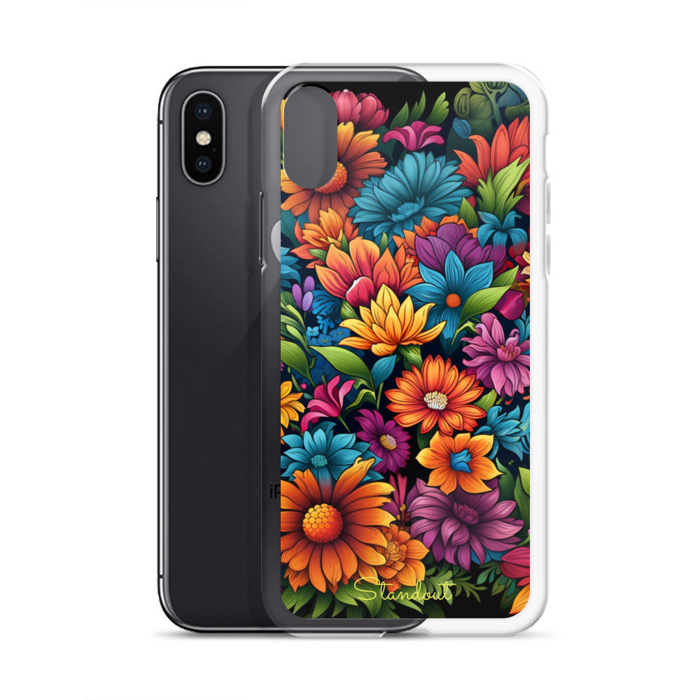 Flowers Multiple Clear Case for iPhone® CCI037