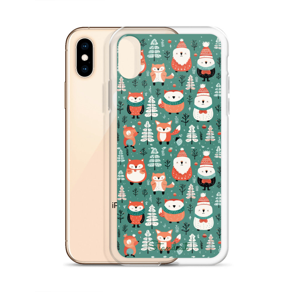 Christmas Spirit Clear Case for iPhone® CCI046