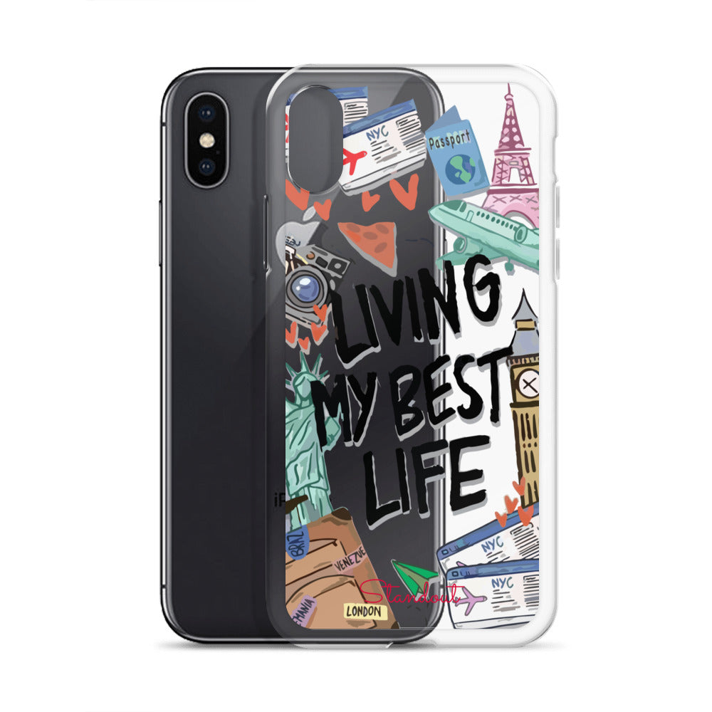 Living my Best Life Clear Case for iPhone® CCI073