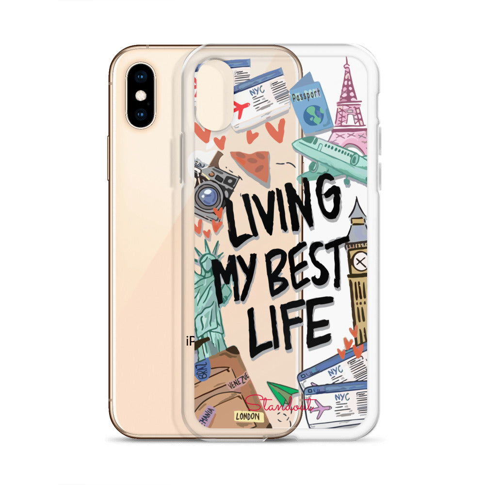 Living my Best Life Clear Case for iPhone® CCI073