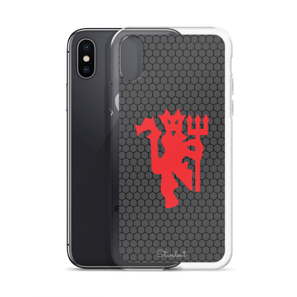 Red Devils Clear Case for iPhone®