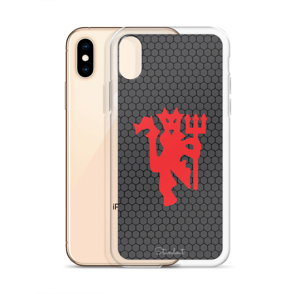 Red Devils Clear Case for iPhone®