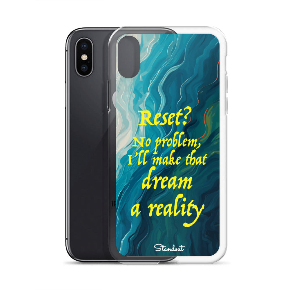 Reset in Life Clear Case for iPhone®