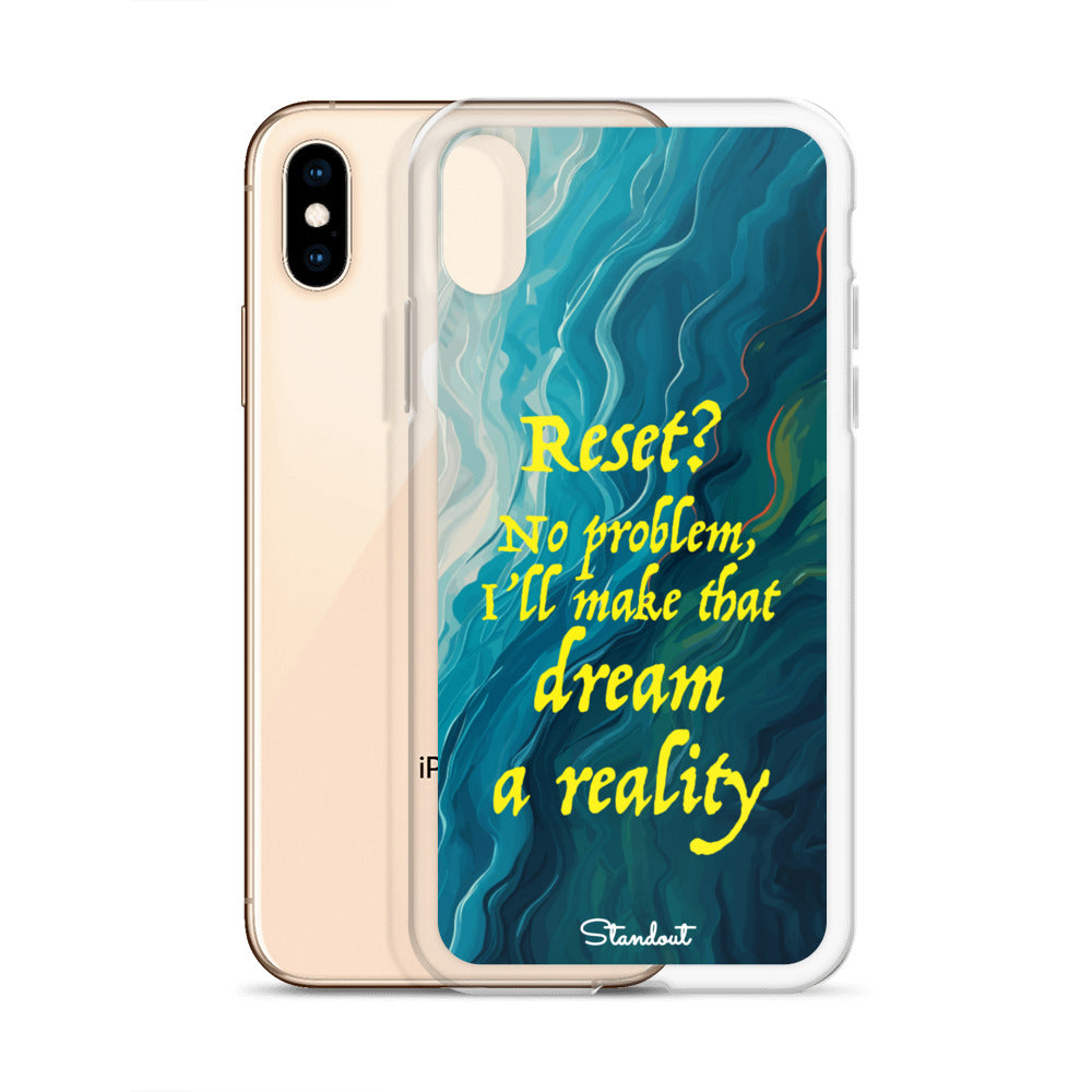 Reset in Life Clear Case for iPhone®