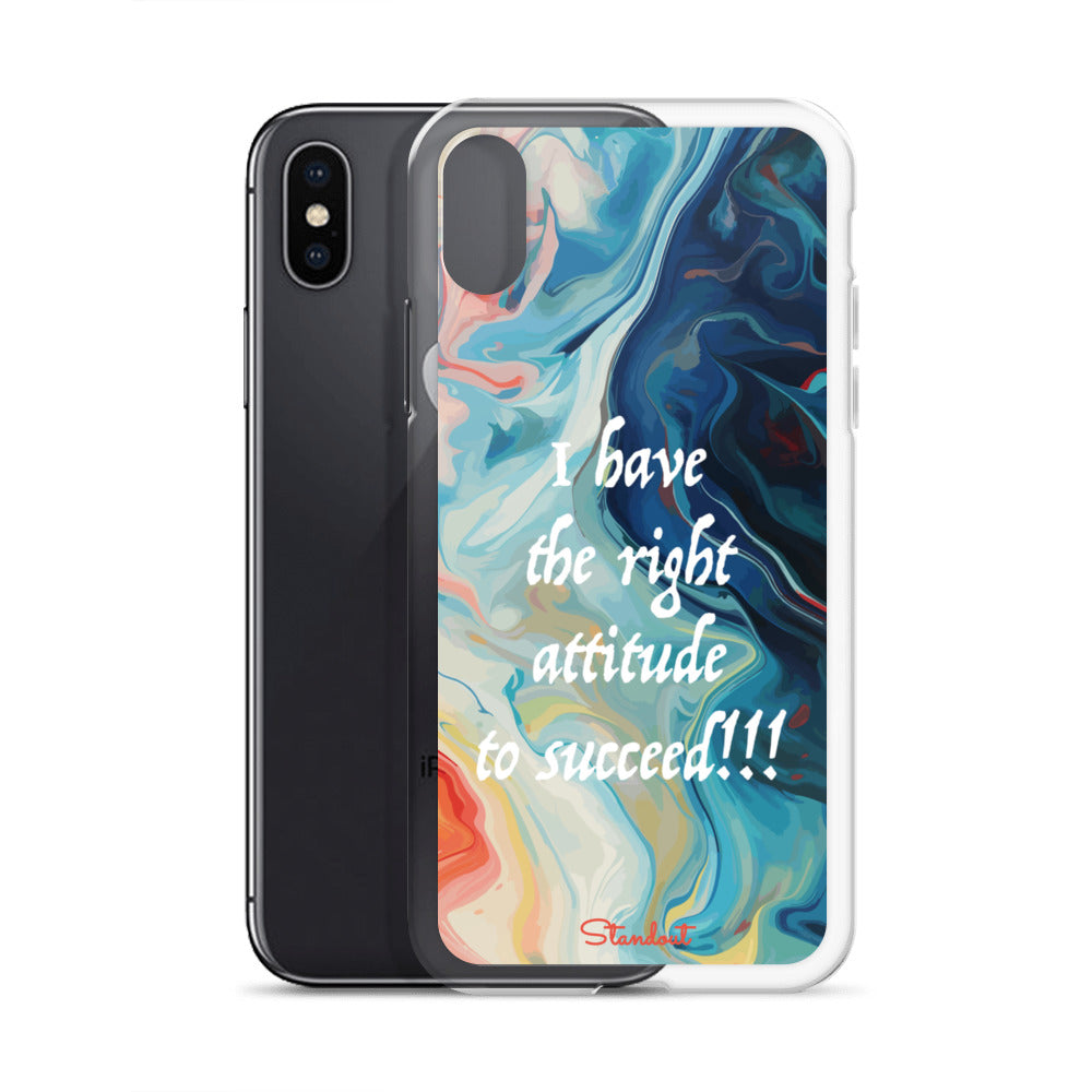 The right attitude Clear Case for iPhone®