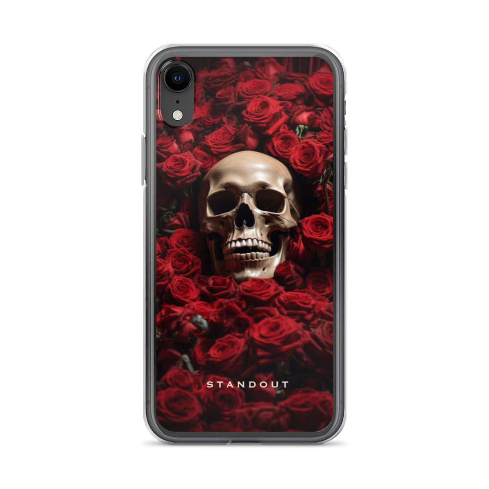 Roses and Skull Clear Case for iPhone® (FREE Shipping)