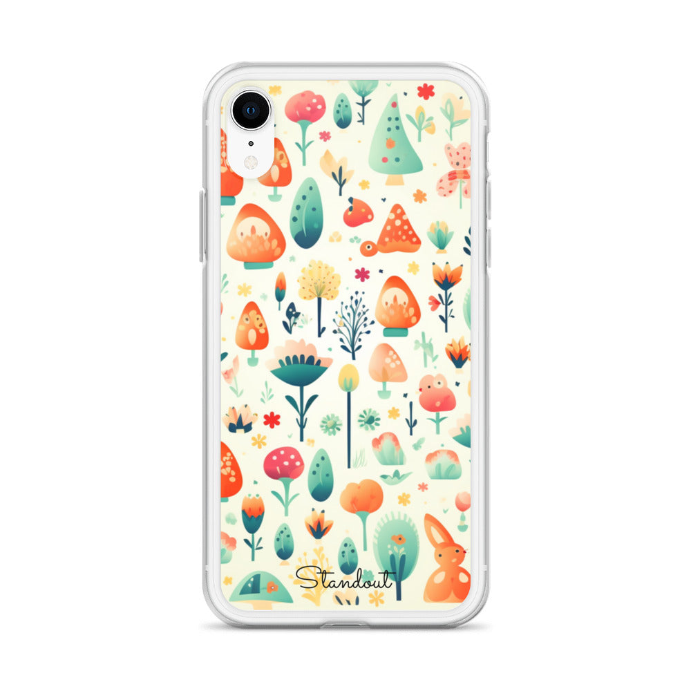 Cute Patterns Clear Case for iPhone® CCI013