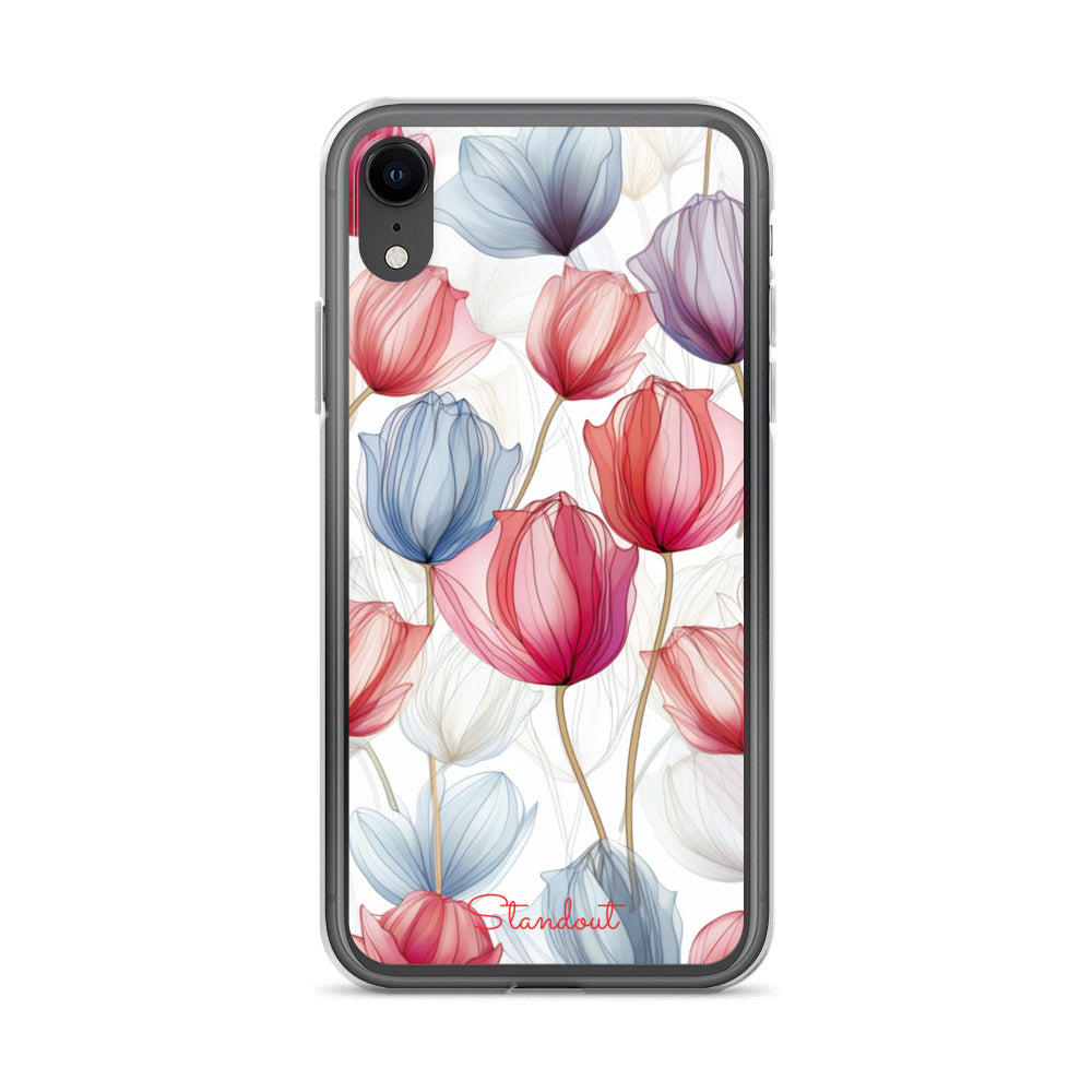 Flowers Tulip Clear Case for iPhone® CCI031