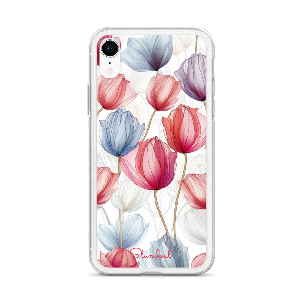 Flowers Tulip Clear Case for iPhone® CCI031