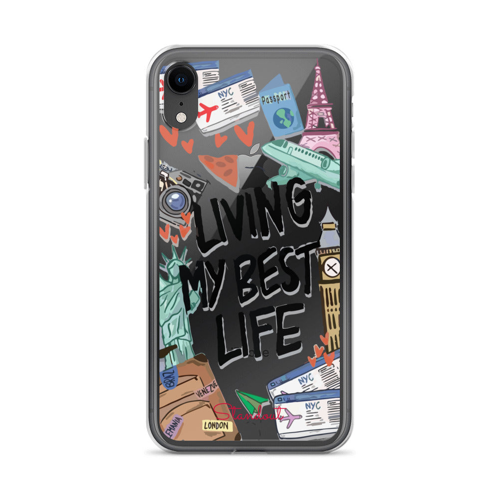 Living my Best Life Clear Case for iPhone® CCI073