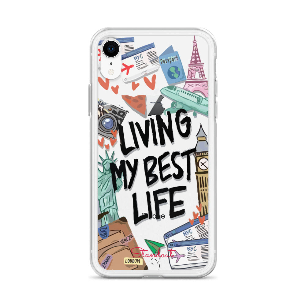 Living my Best Life Clear Case for iPhone® CCI073