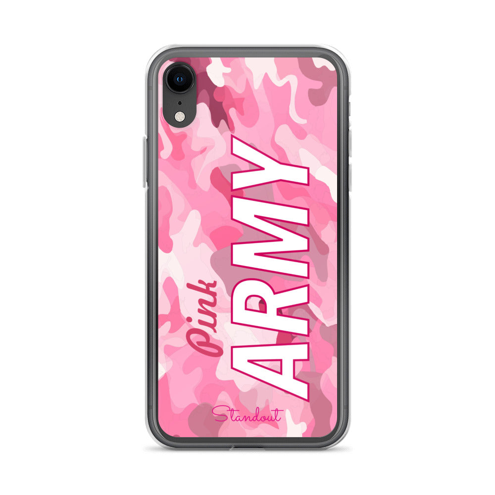 Pink Army Clear Case for iPhone® CCI089