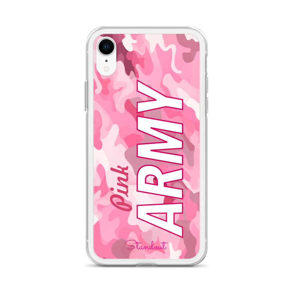 Pink Army Clear Case for iPhone® CCI089