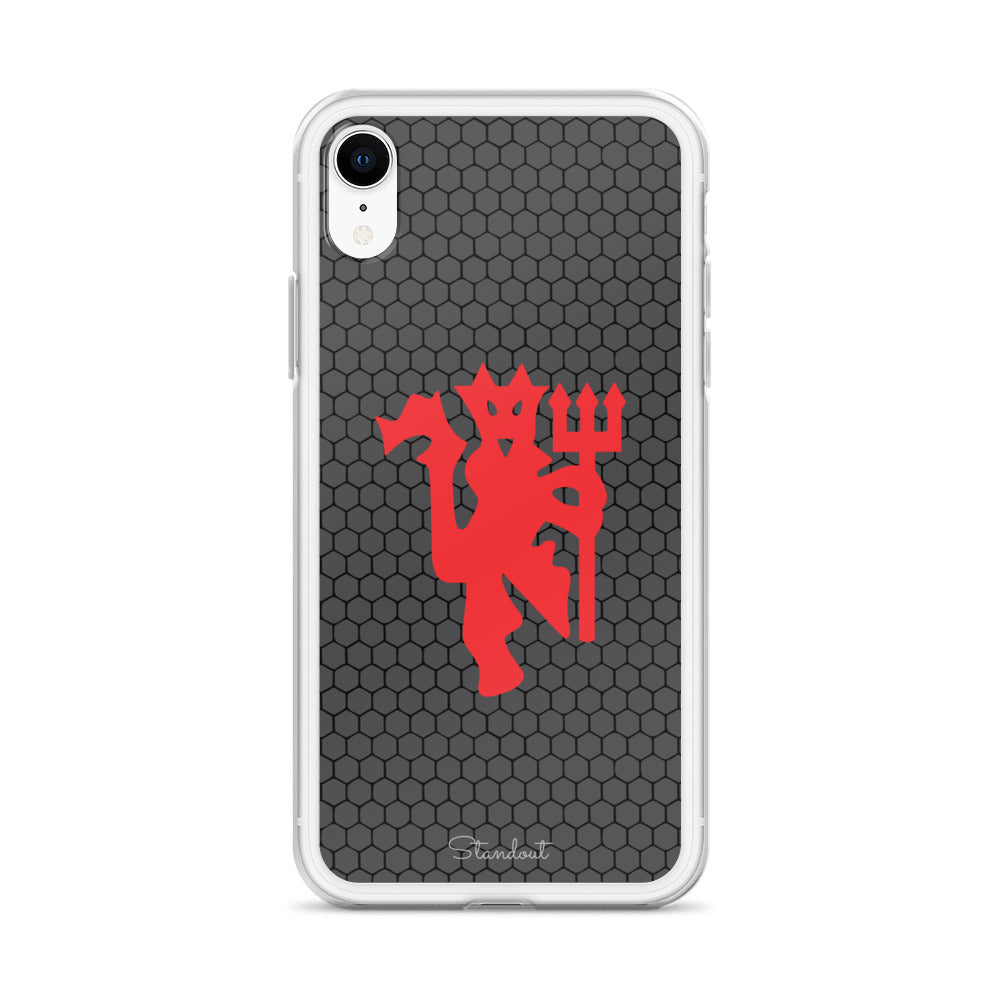 Red Devils Clear Case for iPhone®