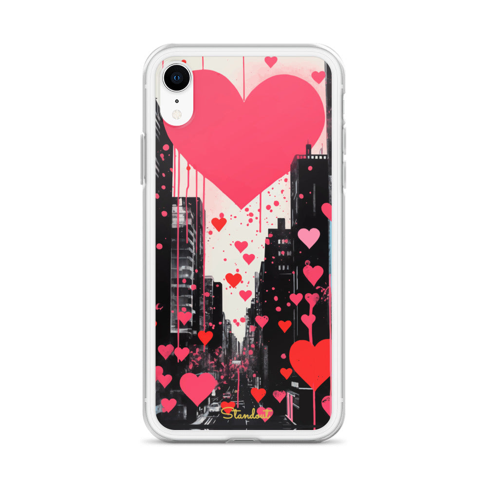 Hearts in the city Clear Case for iPhone®