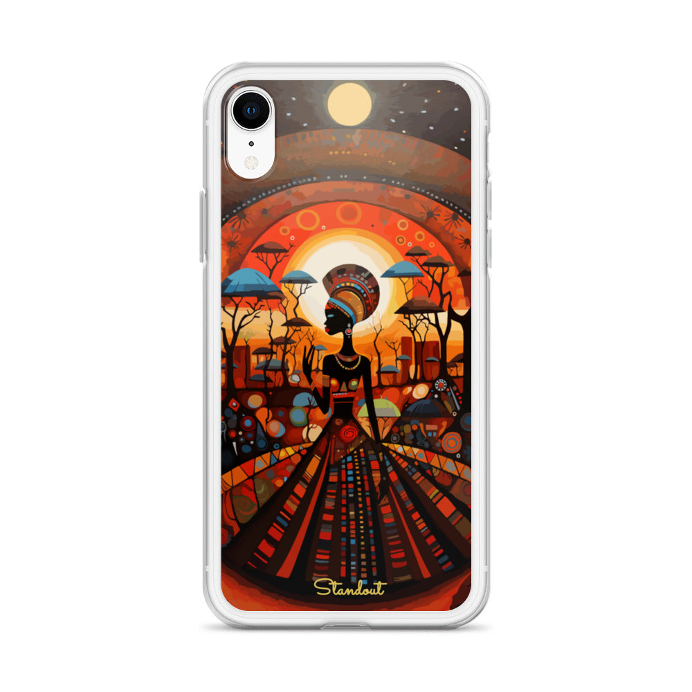 African Lady Clear Case for iPhone®