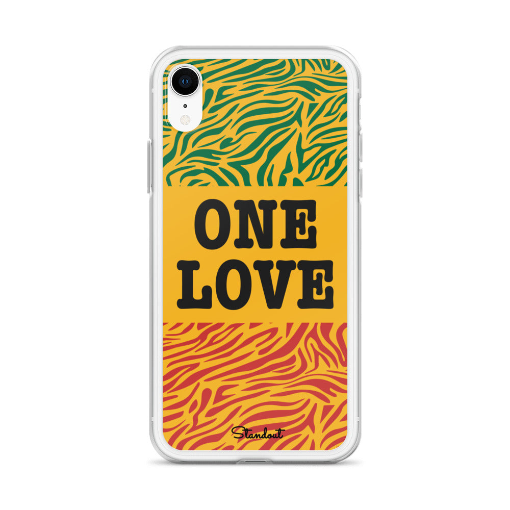 One Love Clear Case for iPhone®