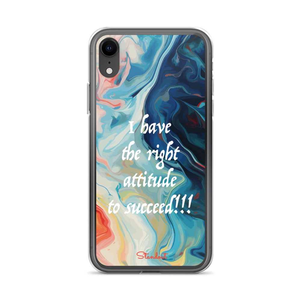 The right attitude Clear Case for iPhone®