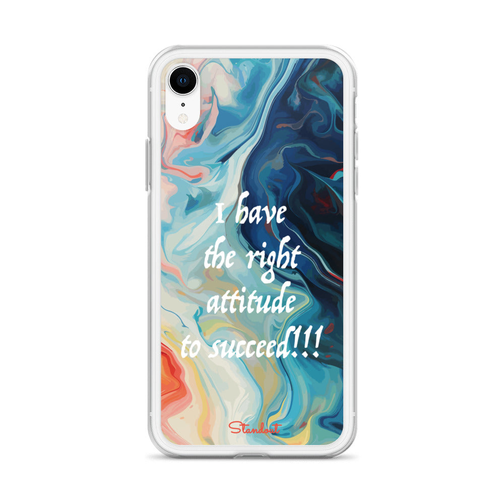 The right attitude Clear Case for iPhone®