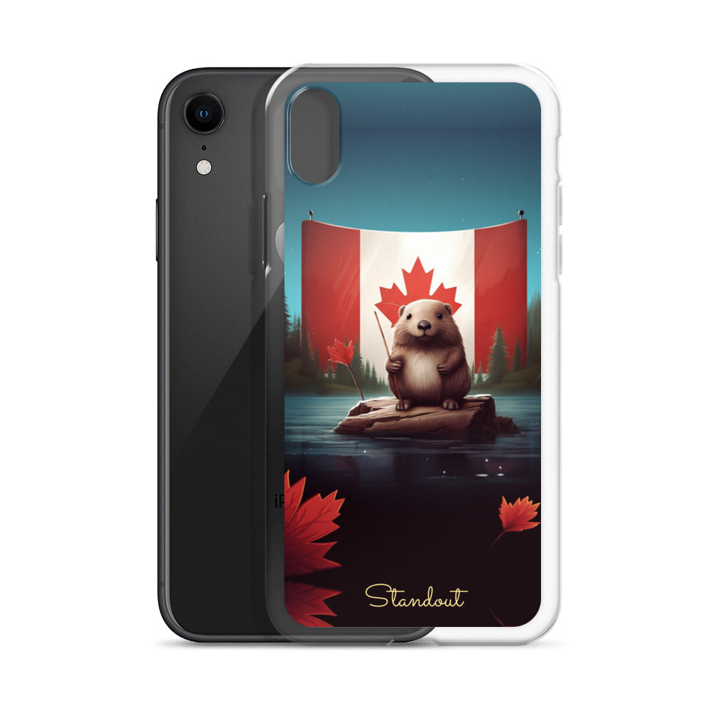 Beaver Canada Clear Case for iPhone® CCI007