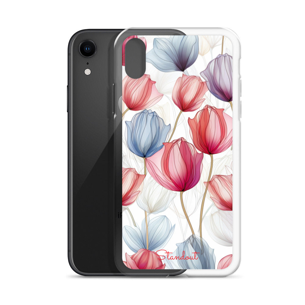 Flowers Tulip Clear Case for iPhone® CCI031