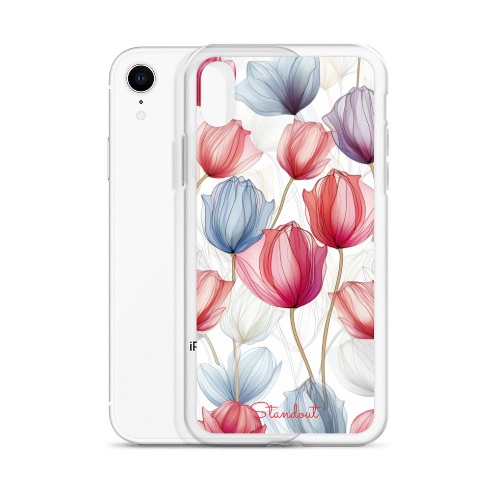 Flowers Tulip Clear Case for iPhone® CCI031