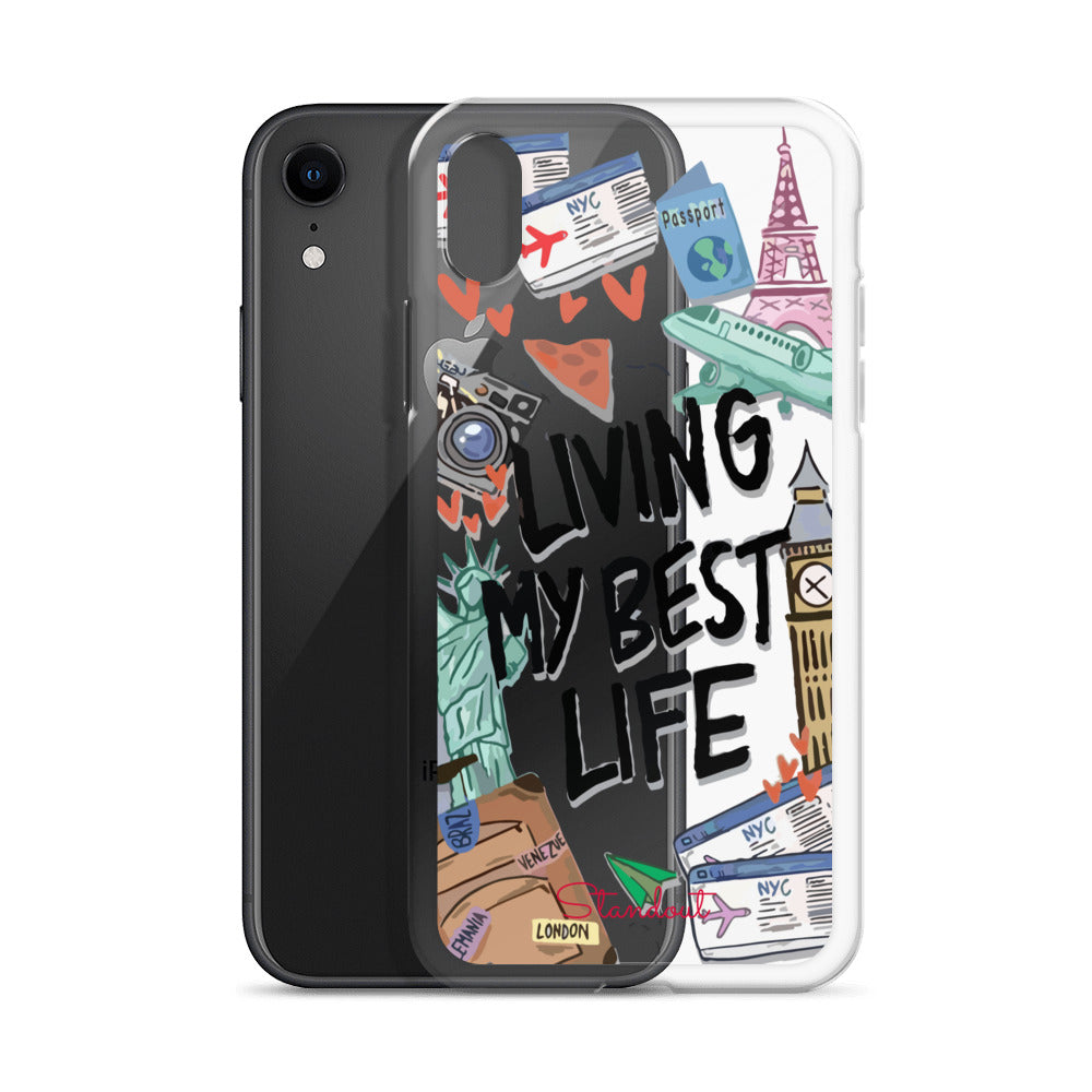 Living my Best Life Clear Case for iPhone® CCI073