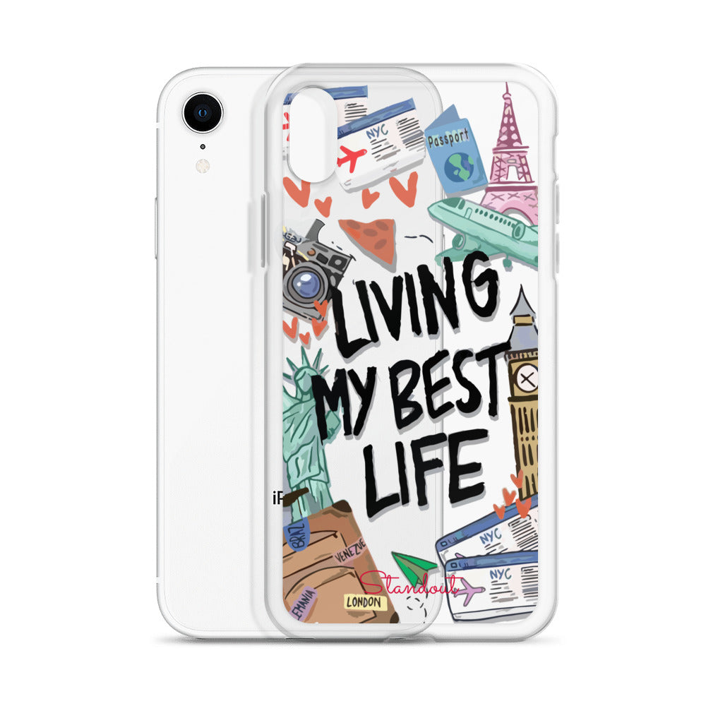 Living my Best Life Clear Case for iPhone® CCI073