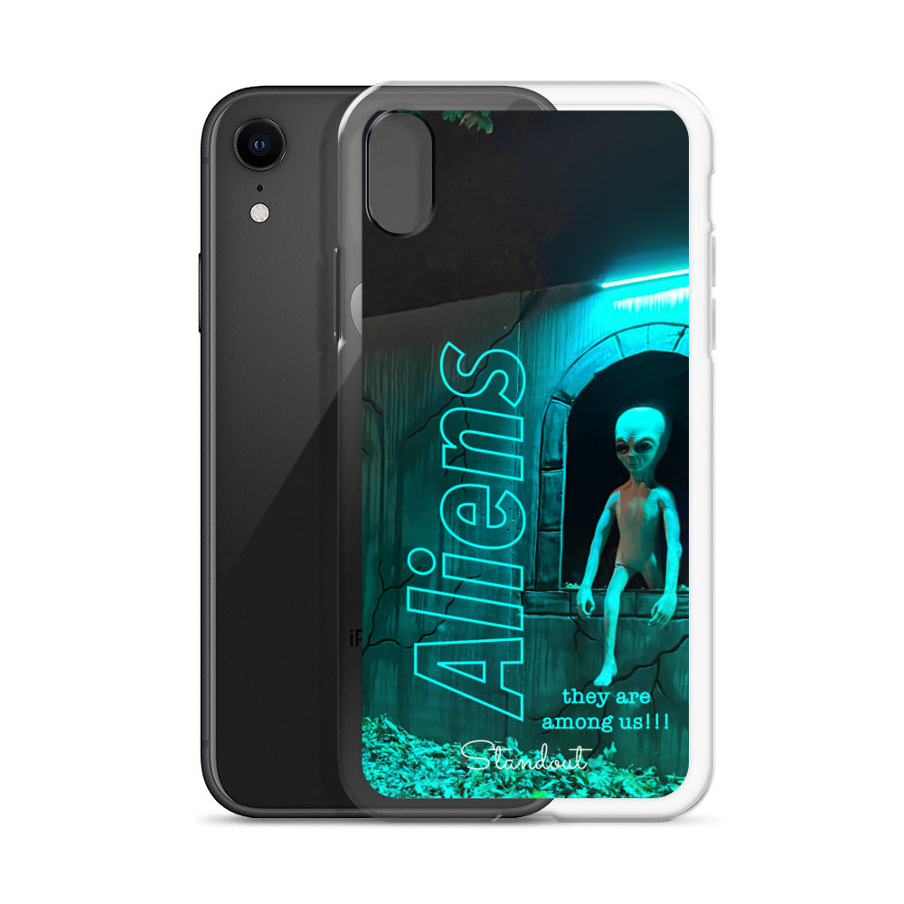 Aliens Clear Case for iPhone® CCI092