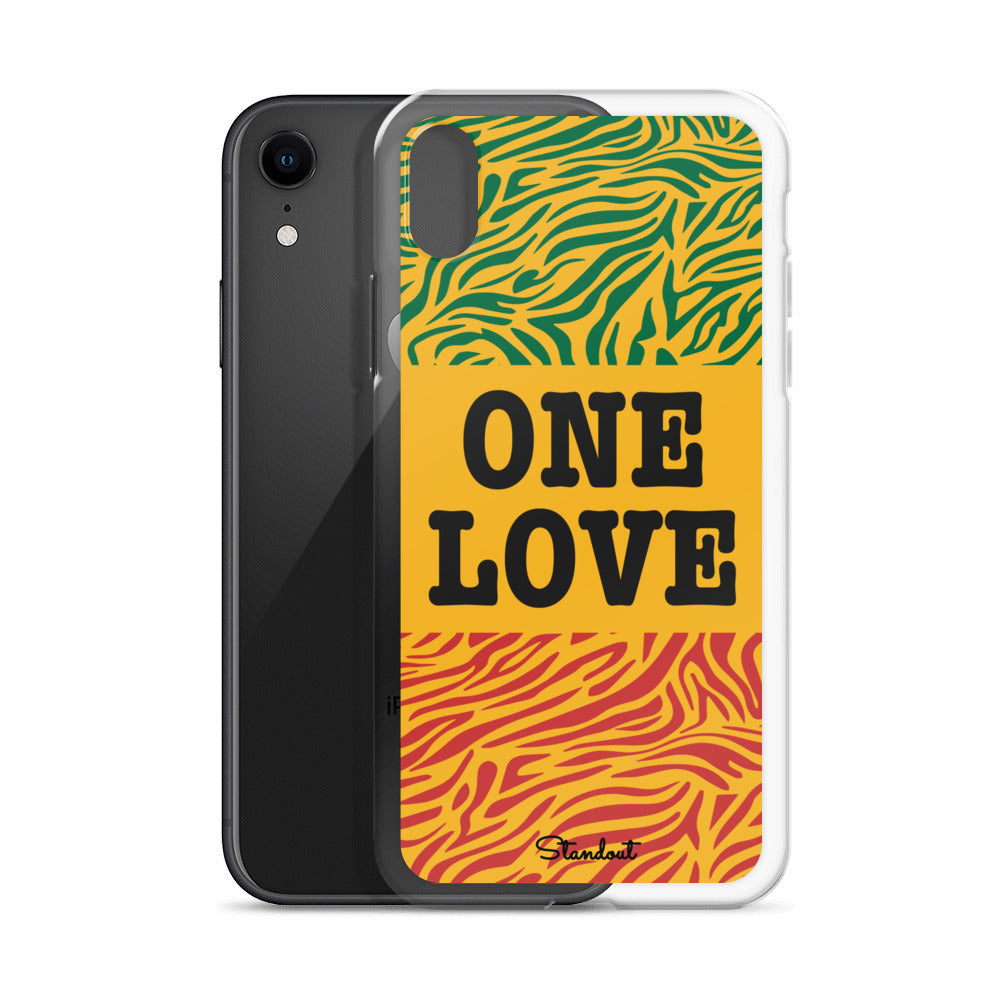 One Love Clear Case for iPhone®