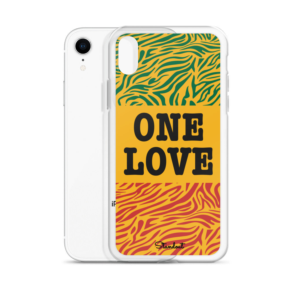 One Love Clear Case for iPhone®