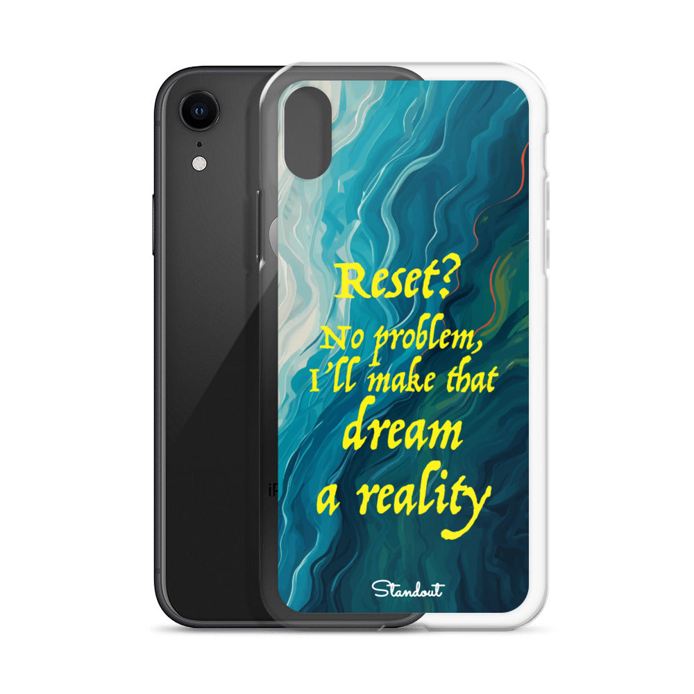 Reset in Life Clear Case for iPhone®