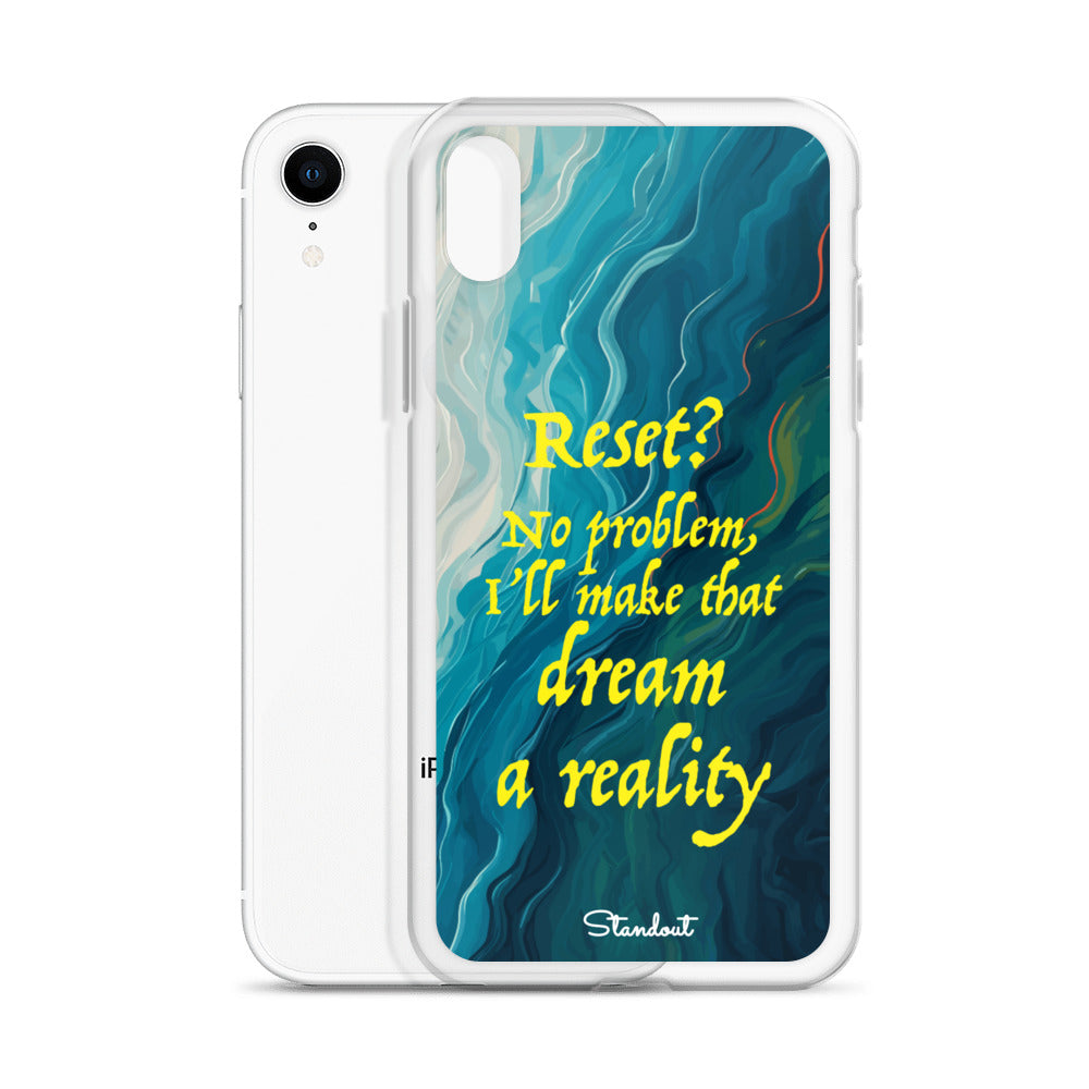 Reset in Life Clear Case for iPhone®