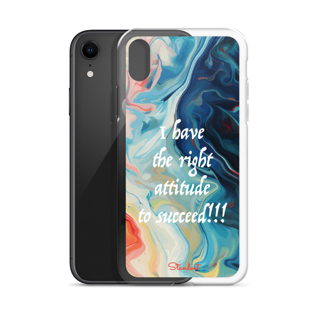 The right attitude Clear Case for iPhone®