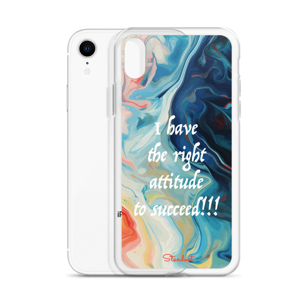 The right attitude Clear Case for iPhone®