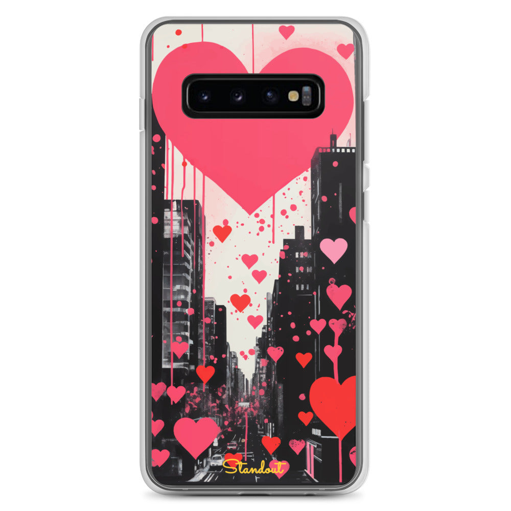 Hearts in the city  Clear Case for Samsung®