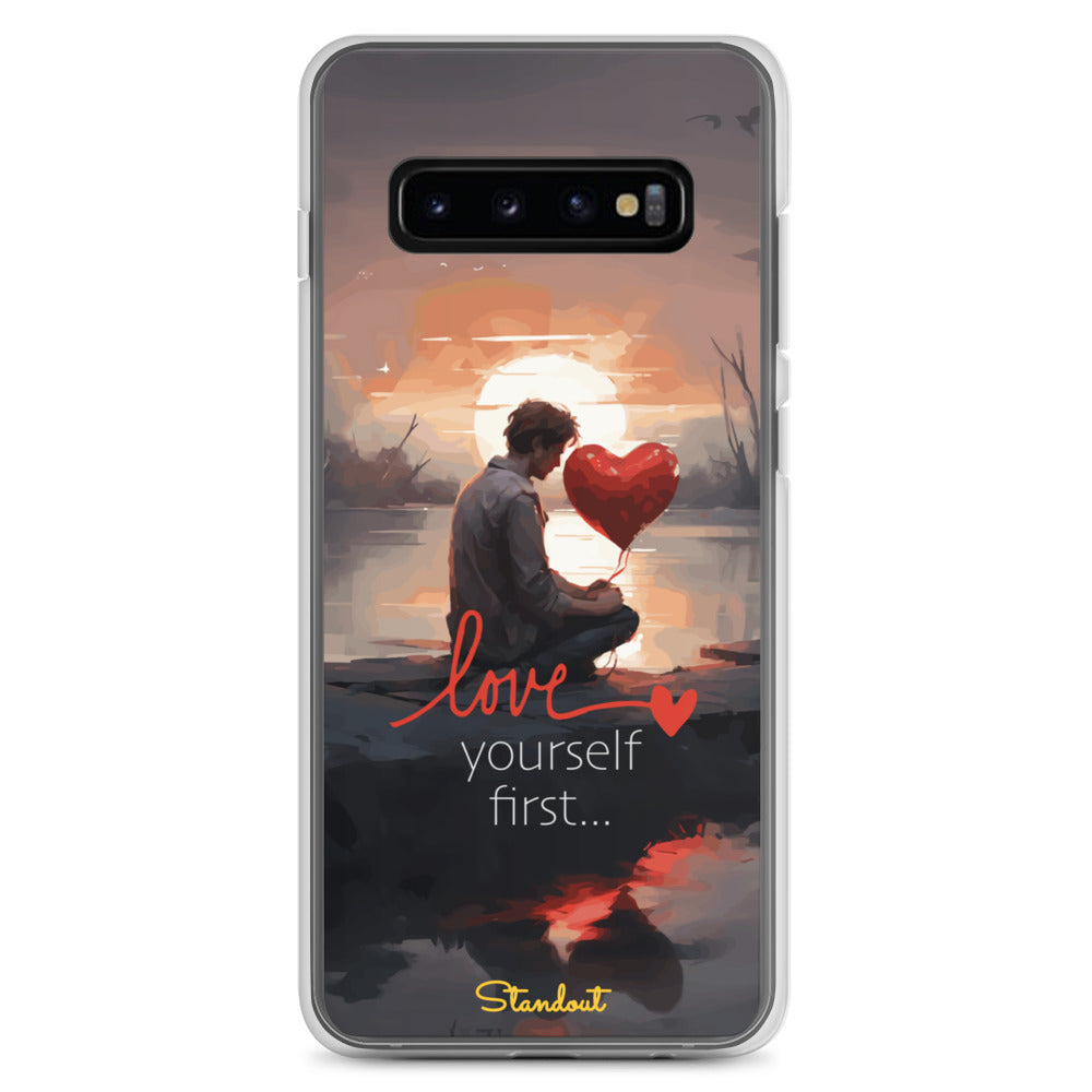 Love yourself Clear Case for Samsung®