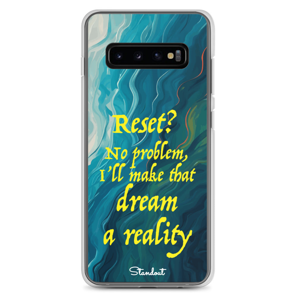 Reset in Life Clear Case for Samsung®