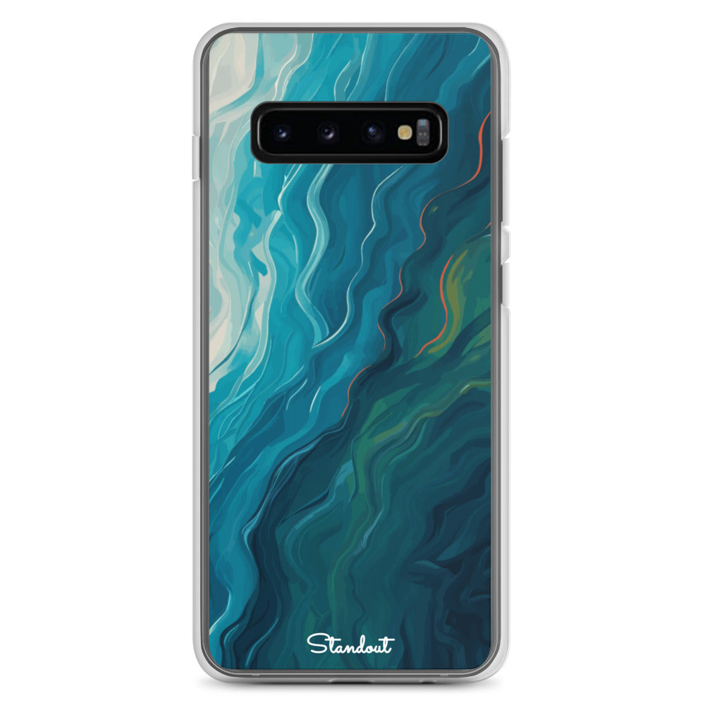 Liquid Blue Clear Case for Samsung®