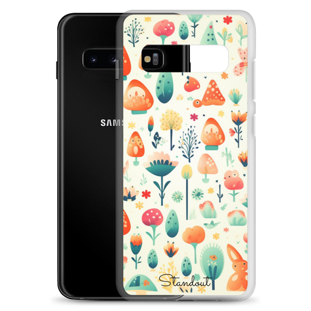 Cute Patterns Clear Case for Samsung® CCS016