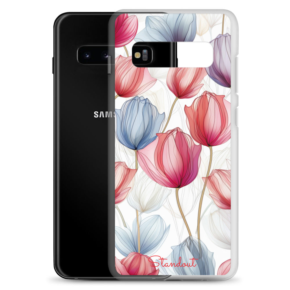 Flowers Tulip Clear Case for Samsung® CCS034