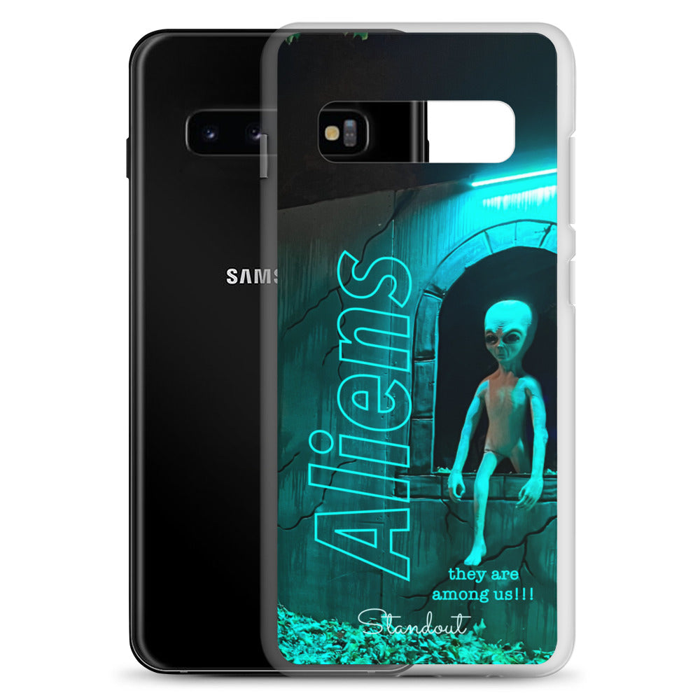 Aliens Clear Case for Samsung® CCS095