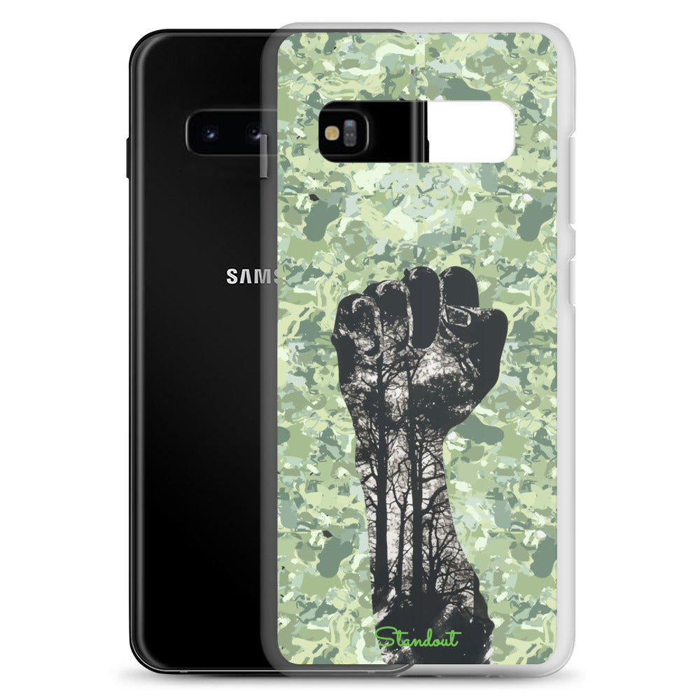 Stand up for your right Clear Case for Samsung®