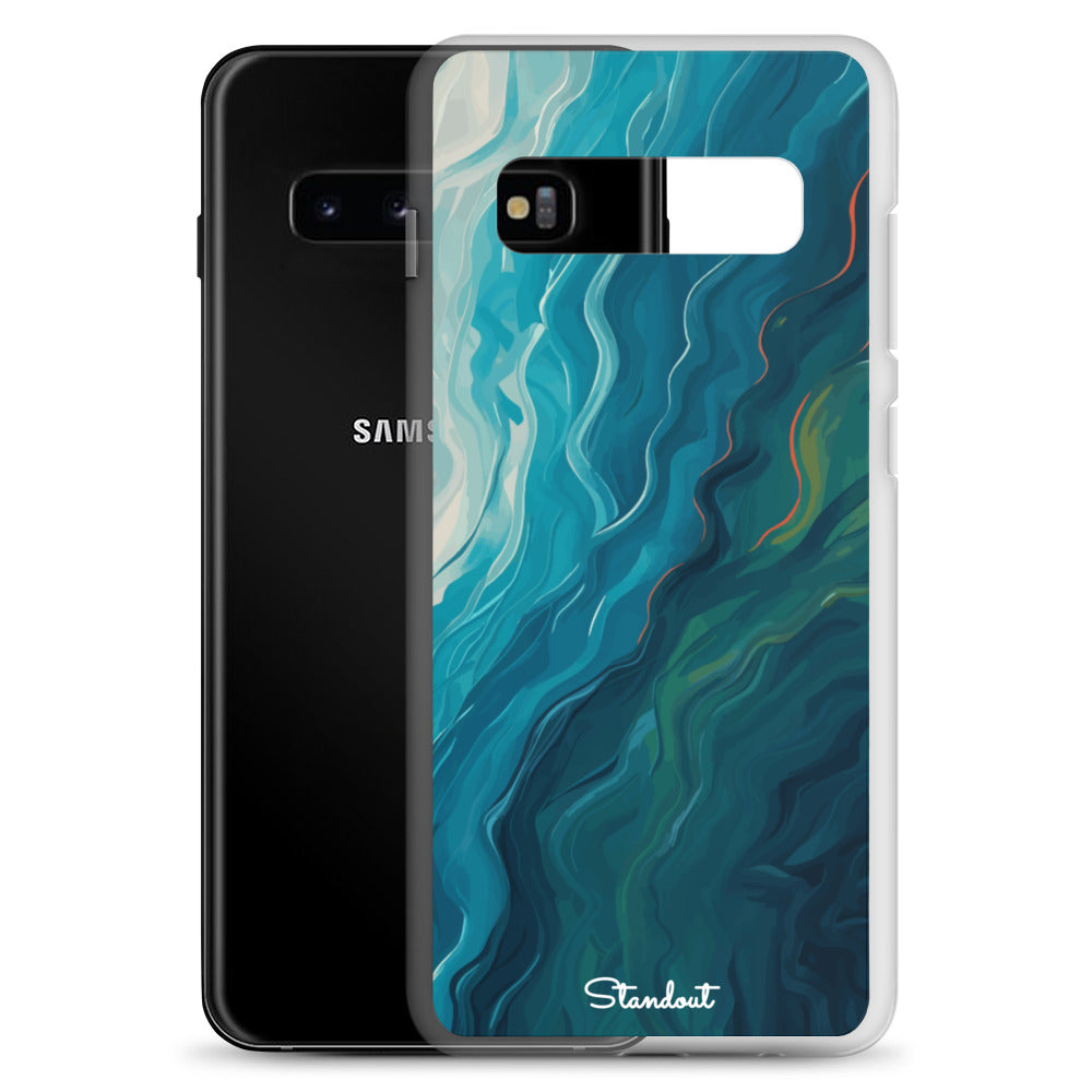 Liquid Blue Clear Case for Samsung®